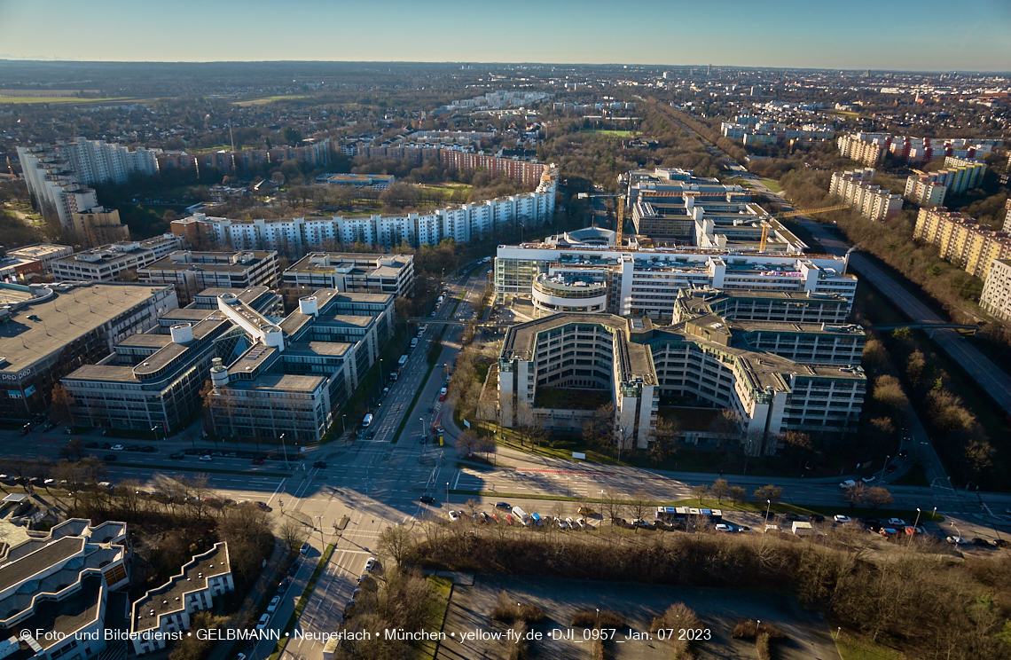 07.01.2023 - Umgebung in Neuperlach